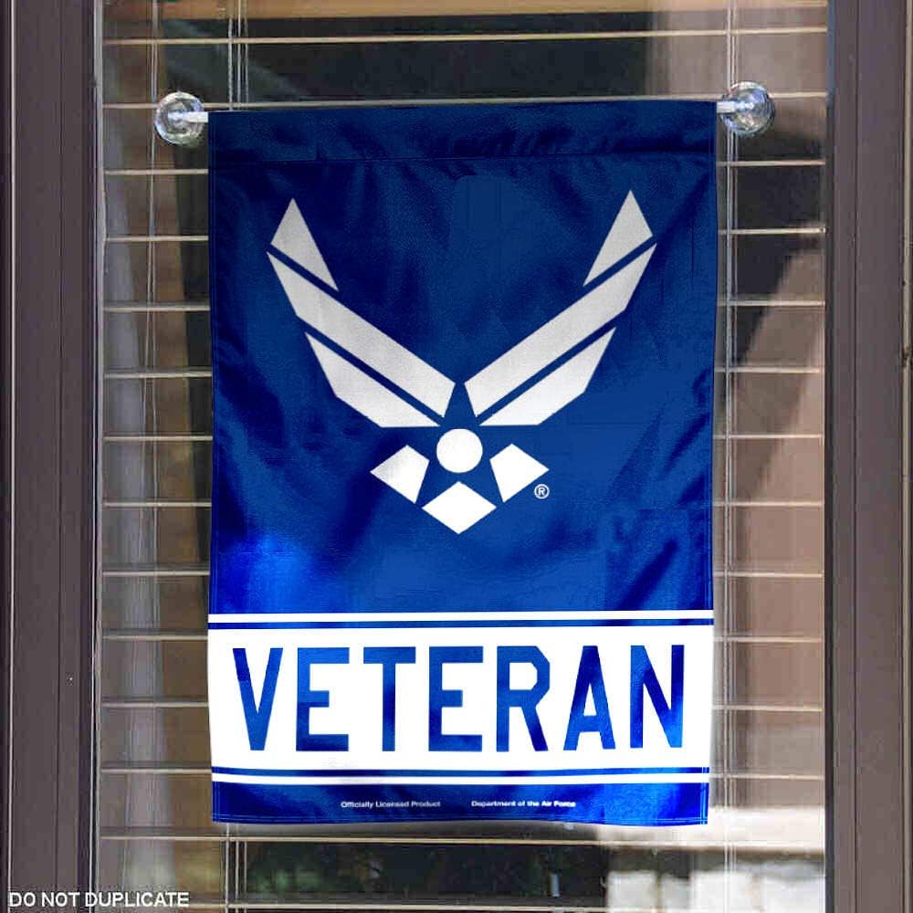 US Air Force Veteran Garden Flag - Image 3