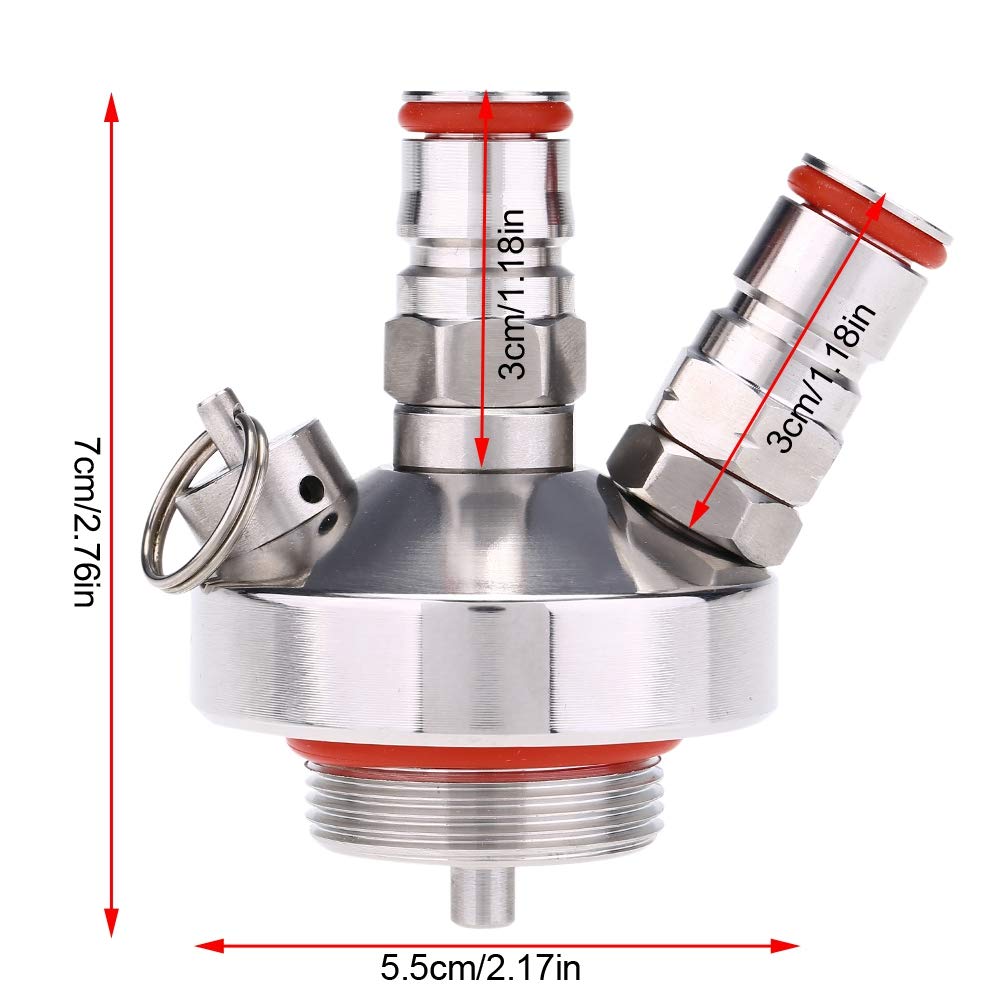 Conector De Dispensador De Barril, Conector De Barril De Lanza De Cerveza Acoplador Rápido De Lanza De Cerveza De Acero Inoxidable Acoplador Rápido De Lanza De Cerveza De Acero Inoxidable Par