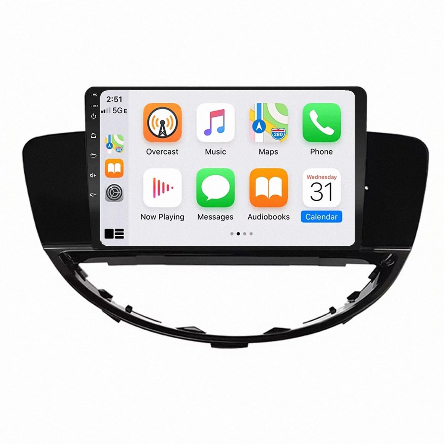 Pantalla de coche 2 DIN para Subaru Tribeca con Android Auto y Bluetooth 8