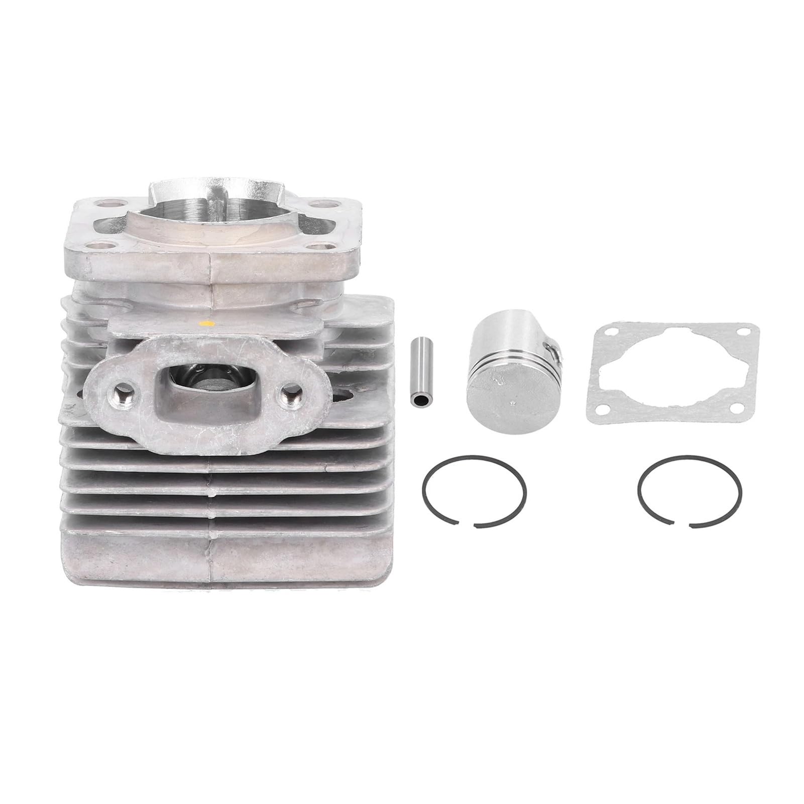 Genérico Compatible con Piezas de desbrozadora Recortadora TL26 CG260 1E34F | Kit de pistón de cilindro de 34 mm con reemplazo de Ket de clips de pasador
