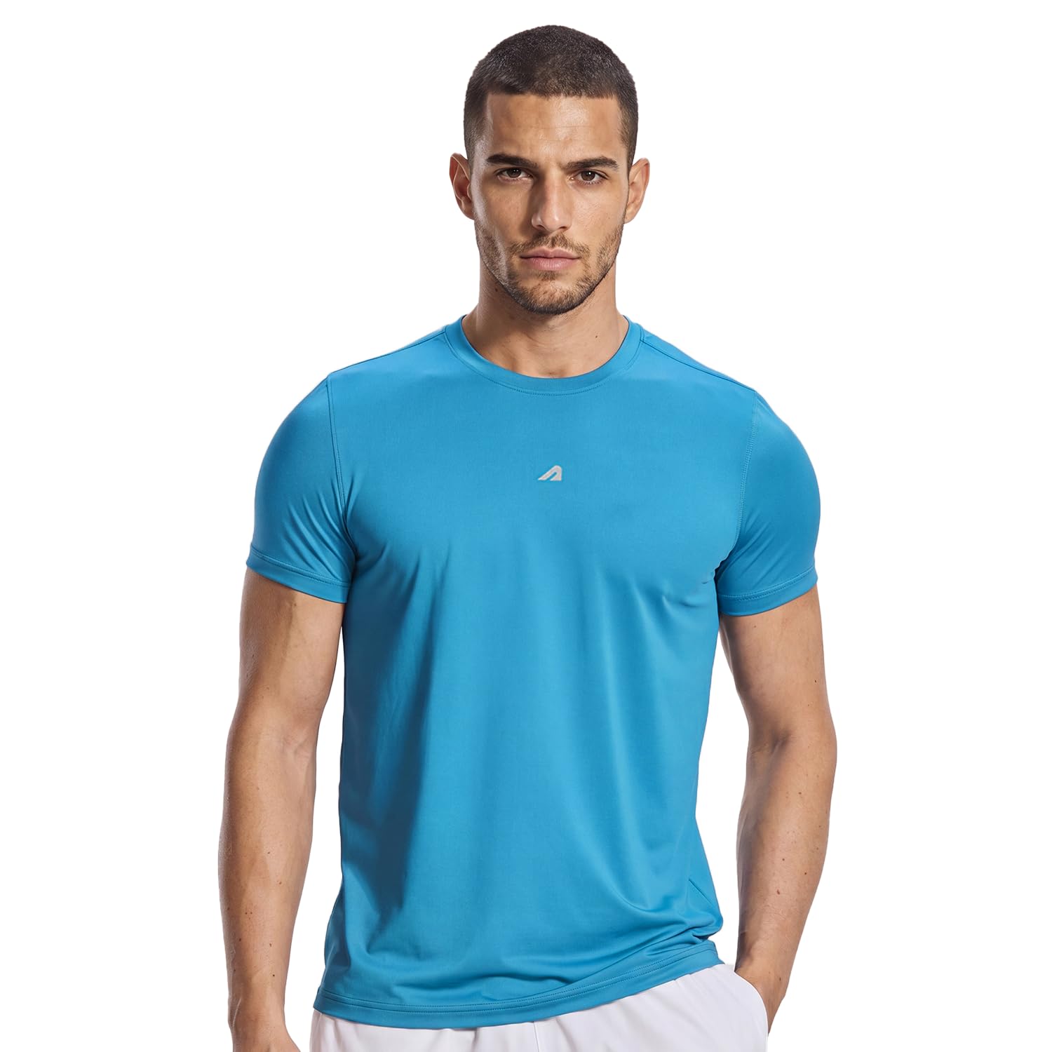 boldfit Tshirt Shirts Men Premium Poly-Spandex Blend Men's Running T-Shirt Moisture Wicking, Anti-Odor, Breathable Activewear Stretch Gym Workout Sports Tee for Running, Training & Fitness-picture-40