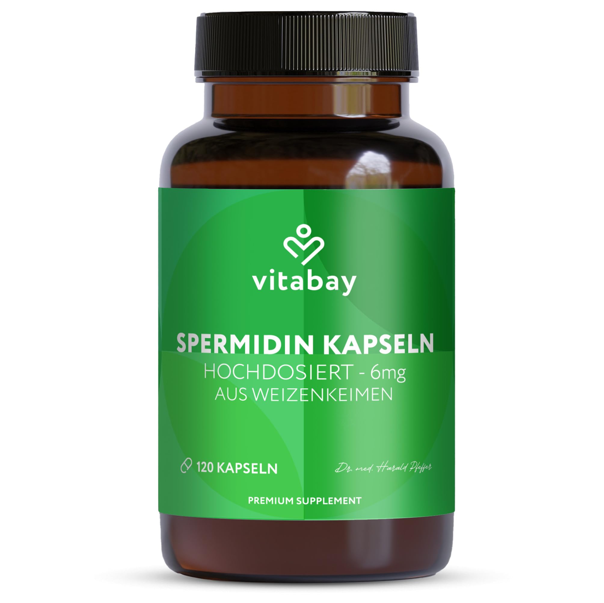 (-13%) Vitabay Spermidin 6 mg Hochdosiert – 120 vegane Kapseln