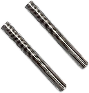 2pcs M8x70mm 304 Stainless Steel Fully All Threaded Rod 70mm Length, Long Threaded Screw, Right Hand Threads (M8x70mm)