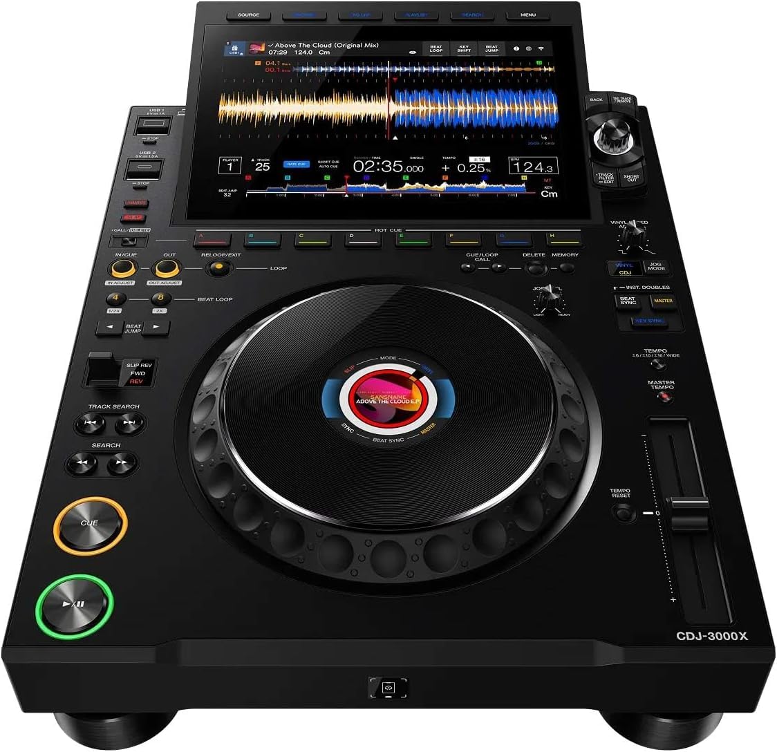 AlphaTheta DJマルチプレーヤー CDJ-3000X2台 Amazon.co.jp: AlphaTheta プロフェッショナル DJマルチプレーヤー CDJ