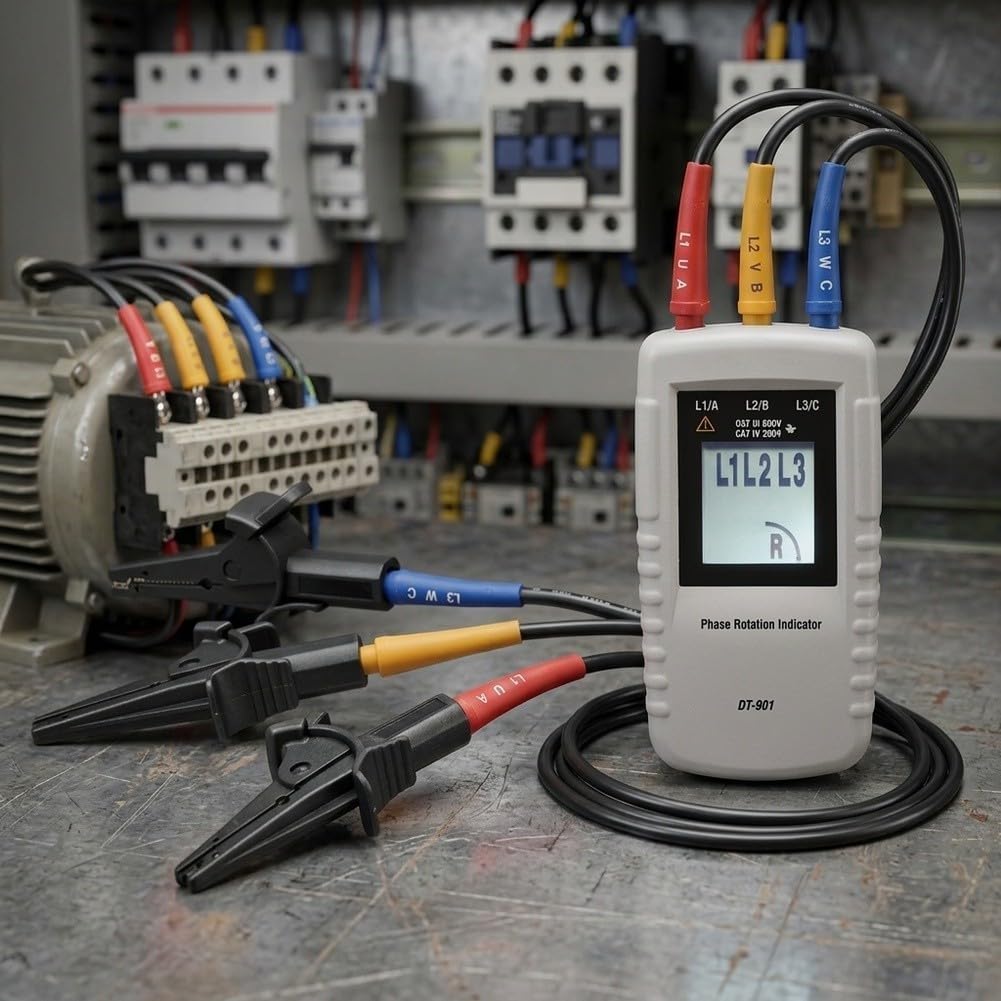 Kontaktloser Motorprüfer 15-400Hz Selbstversorgt
