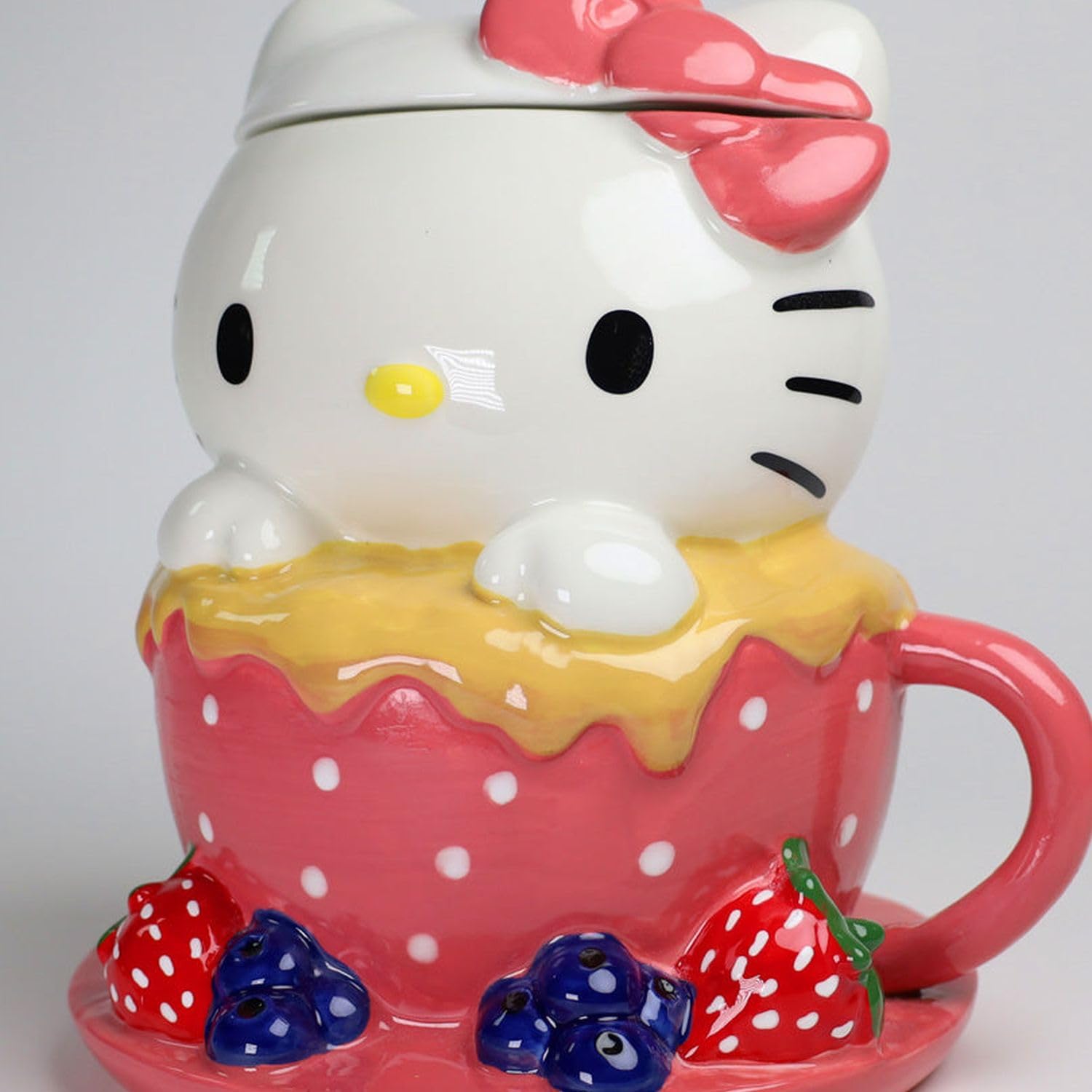 Amazon.com: Blue Sky Clayworks Hello Kitty Sweet Tea Cup Cookie