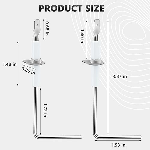 Miniatura 2 de 62-23543-01 Sensor de llama para quemador de horno OEM apto para Rheem by puxyblue (paquete de 2)
