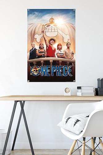 Miniatura 6 de Trends International Netflix One Piece - Póster de pared de una hoja, 22.37 x 34.00 pulgadas, paquete de póster premium y alfiler
