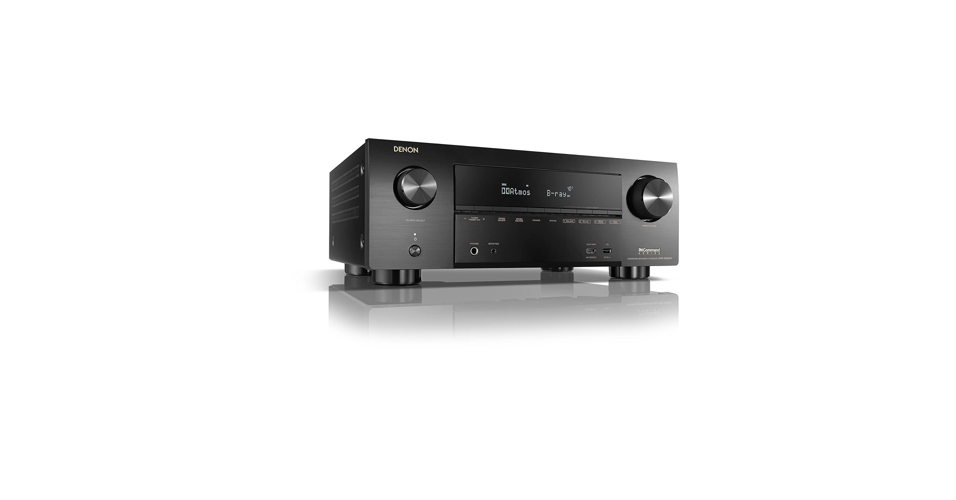 Denon 7.2CH 4K Ultra HD AV Receiver with Built-in HEOS Wireless