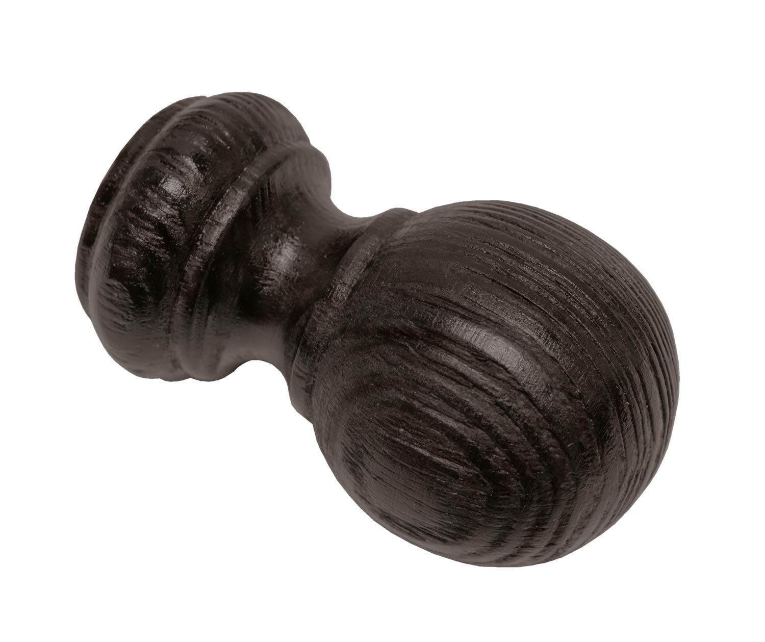 Terminali A Sfera Per Tende Gardinia - 2 Pezzi, Metallo Cappuccino, Per Aste &Oslash;19mm