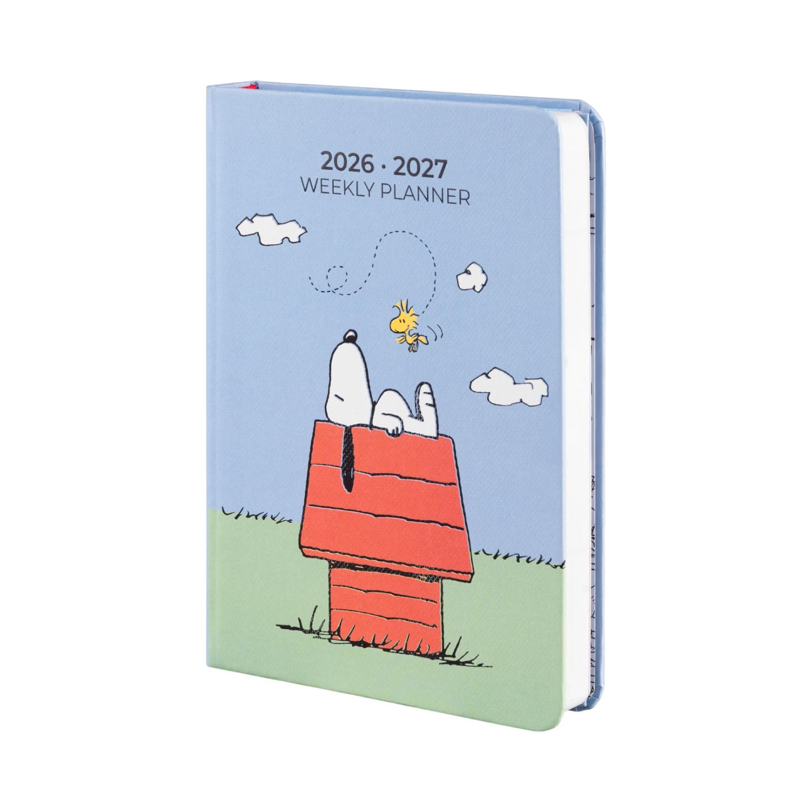Grupo Erik Pocket Academic Diary 2026-2027 Week to View - Snoopy Gifts | A6 Academic Planner 2026-2027, Back to School Diary 2026 2027 Week View, Weekly Planner A6 | Dog Stationery Gifts