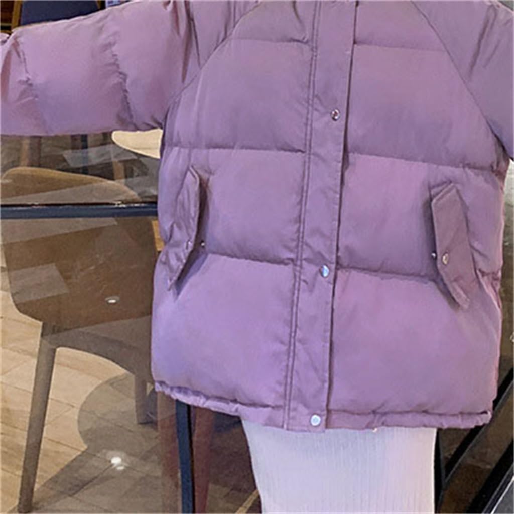 Cotton Clothing Women Winter Loose Down Jacket Harajuku Bread Coat