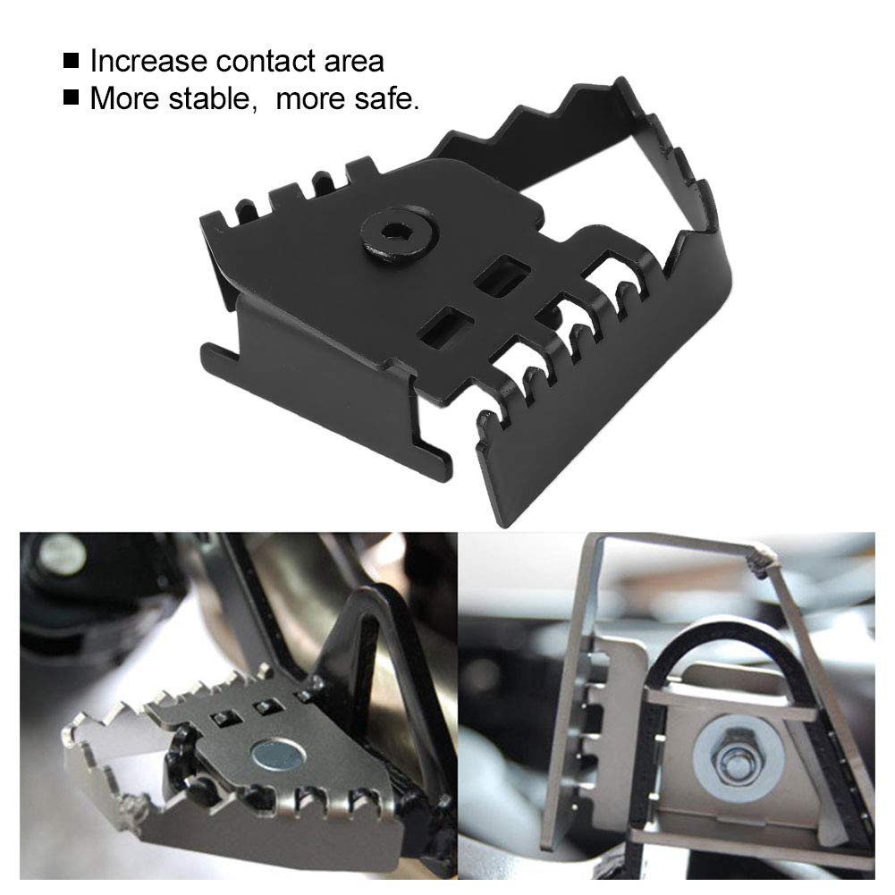 Terisass estensione pedale freno gs 1200 + Pedale della leva del freno a pedale posteriore del motociclo Ingrandisci estensione del pad Extender in acciaio inossidabile per F800GS F700GS F65