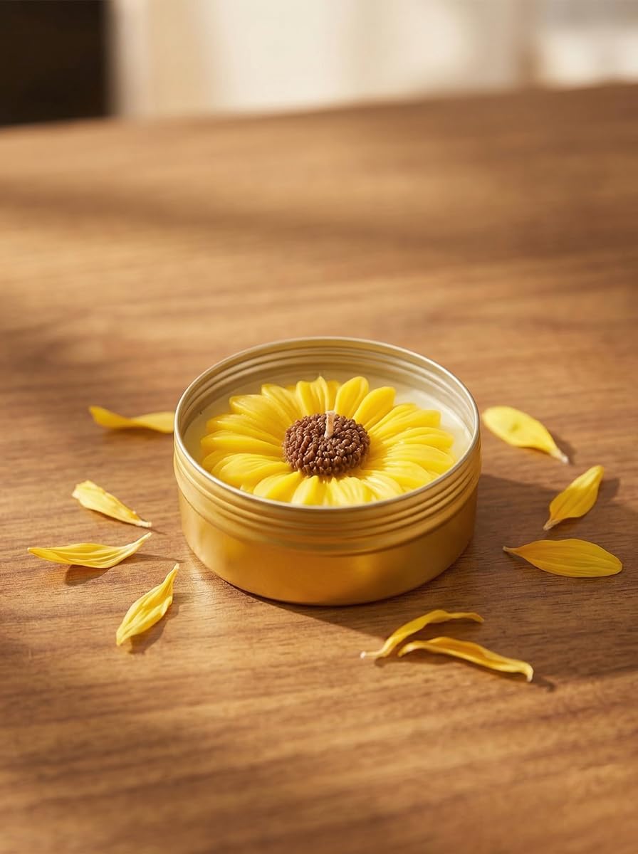 Sunflower Gift Box for Mom - Handmade Gift Set -4 Sunflower Gift Box for Mom - Handmade Gift Set -4