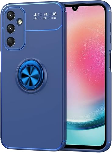 Miniatura 9 de Asuwish Funda de teléfono para Samsung Galaxy A24 4G5G con protector de pantalla de vidrio templado y accesorios para celda, soporte de anillo