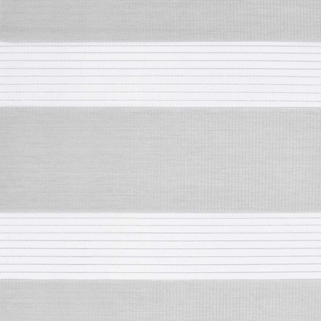 Store zébré Gris Clair Largeur du Tissu 140,9 cm Polyester avec Montage Mural ou sans perçage, occultant Jour Nuit, Protection Solaire, réglable, idéal pour fenêtres et Baies vitrées