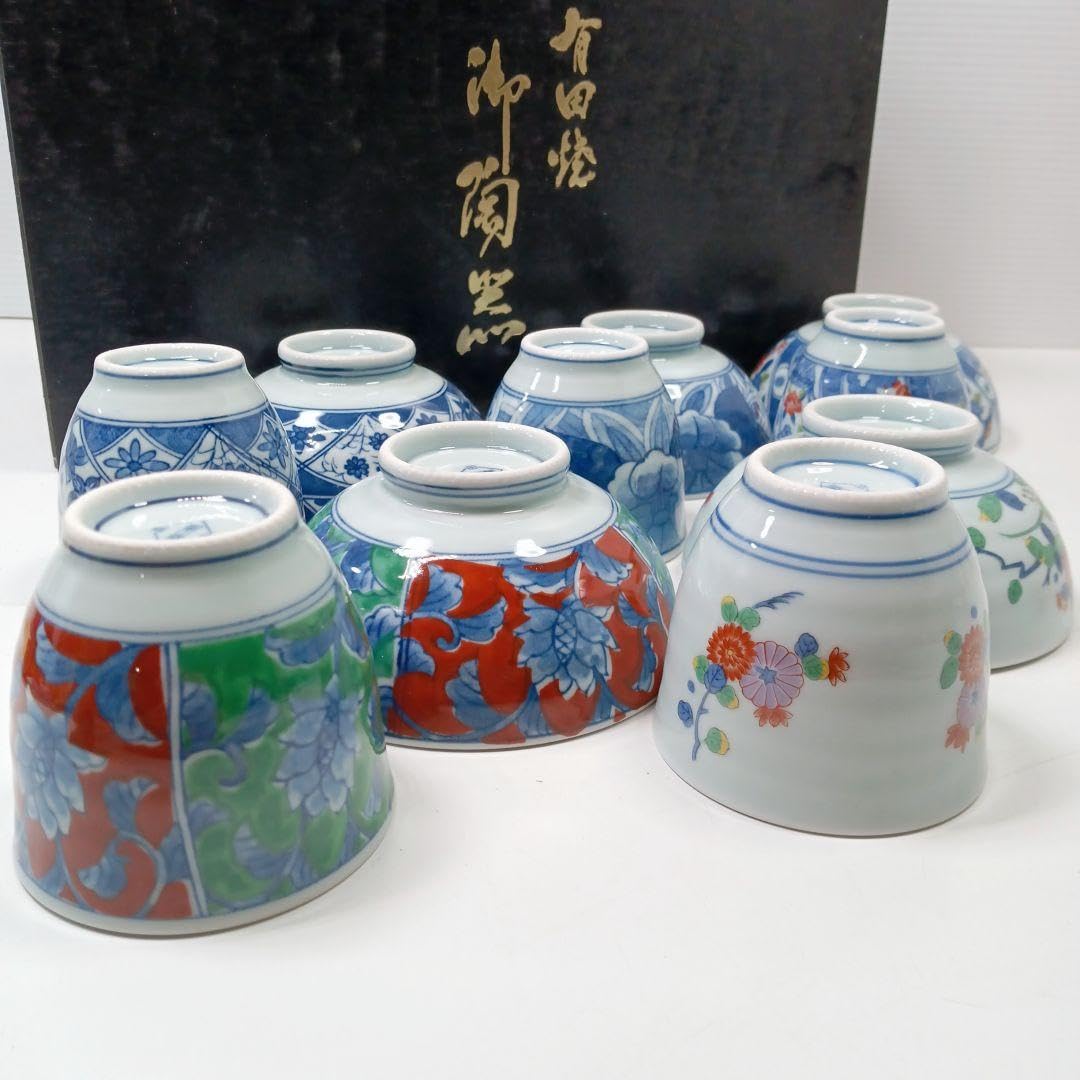 新品未使用 有田焼 文山窯 茶器 急須 美有田焼 聖山窯 湯呑5個＋急須セット 美品 有田焼 聖山窯 陶器