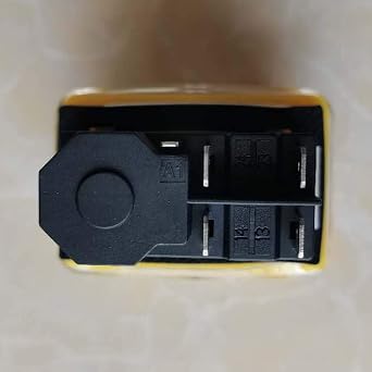 KEDU KJD17B/120V 5Pins Electromagnetic Switch ON-Off Waterproof Pushbutton Switches with Power-Off and Under-Voltage Protection 120V 1/2HP 16(12) A 5E4 CE (KJD17B/120V-5Pins)
