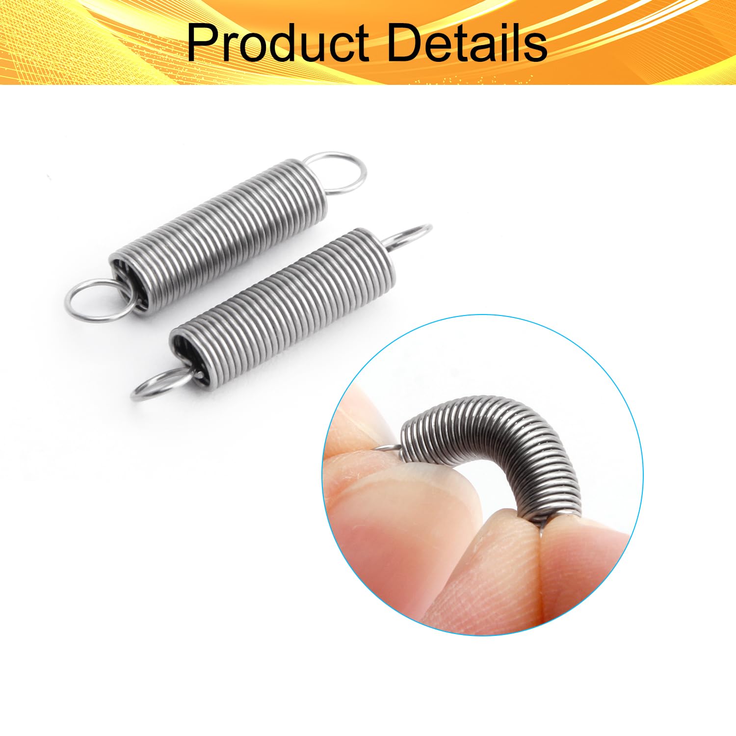 Snapklik.com : 10PCS Small Extension Spring Wire Diameter 0.02