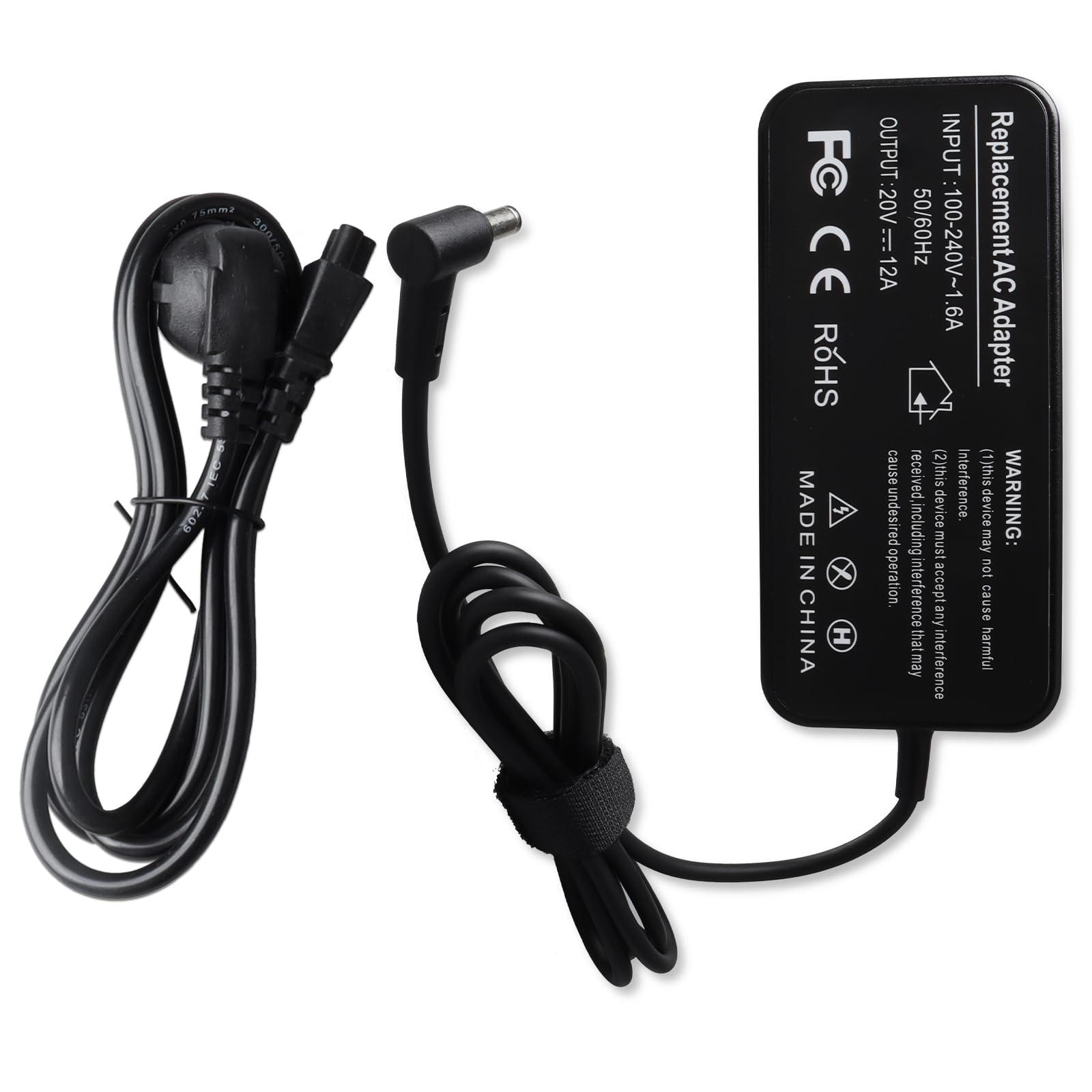 Cargador de portátil MXJFYY de 240 W para ASUS ROG Strix G15 G17 G513QM G513QR G713QR ROG Strix Scar 15 17 G533 G733 G733QM ROG Zephyrus M16 GU603,para ASUS ROG Zephyrus S17 S15 M16 G15【6,0 x 3,7 mm】