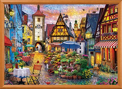 MasterPieces Puzzle de 1000 Piezas para Adultos, Familia o Jóvenes - Mercado de Flores Bávaro - 19.25"x26.75" miniatura 5