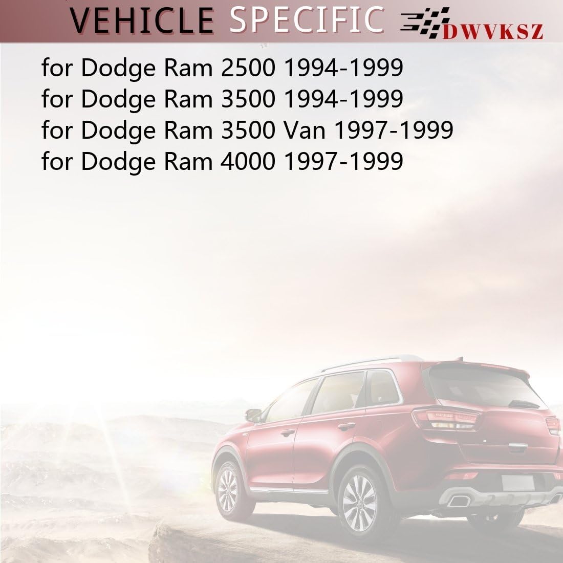 Replace Rear Drum Brake Adjusting Screw Spring for Dodge Ram 3500 8.0L 1994 1995 1996 1997 1998 1999, for Ram 3500 Van 5.9L 1997 1998 1999, for Ram 4000 5.9L 1997 1998 1999, 1 Pack