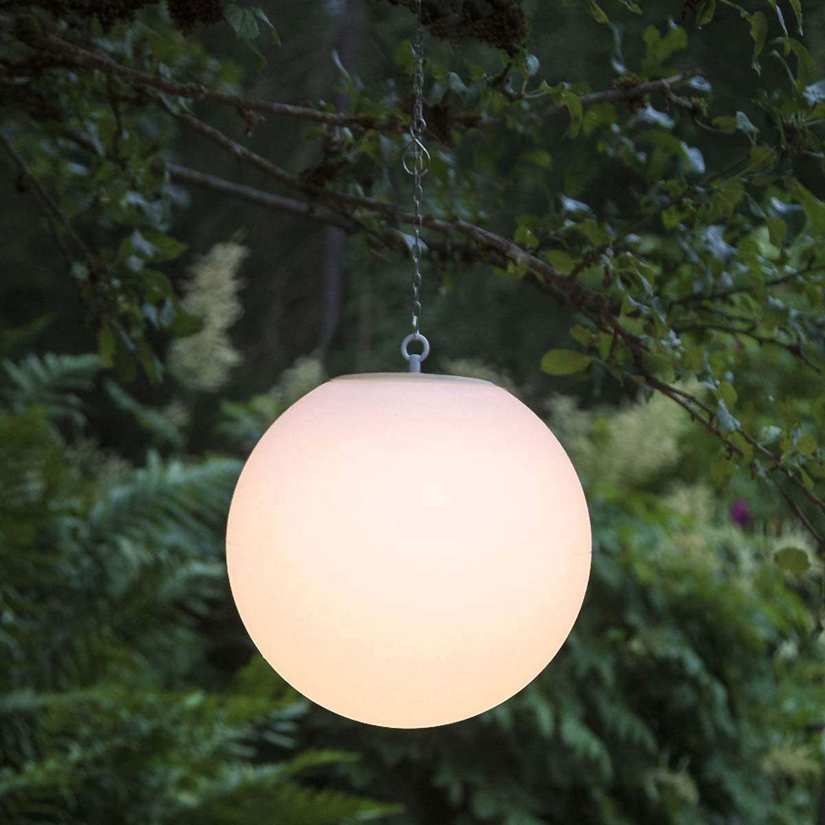 Star GLOBY Illuminazione Solare, Bianco, ca 30 x 29 cm