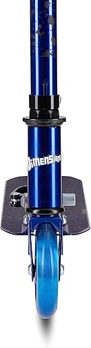 Miniatura 7 de Voyager Kids - Scooter cromado de 2 ruedas para niños, scooter de aluminio ligero y plegable con altura ajustable y manillar de espuma suave,