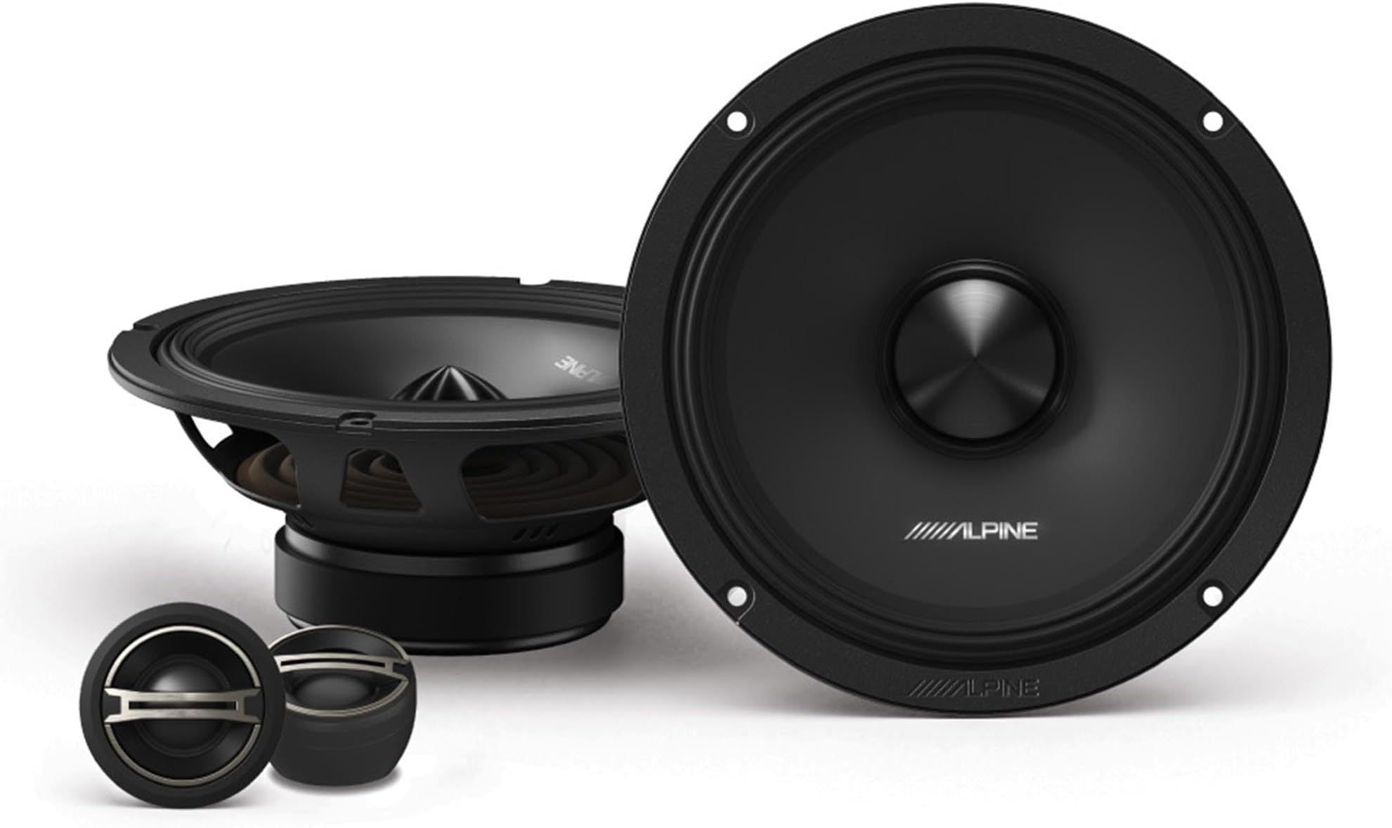 DM-65C-G 6.5" Component 2-Way Speaker Set, Pair