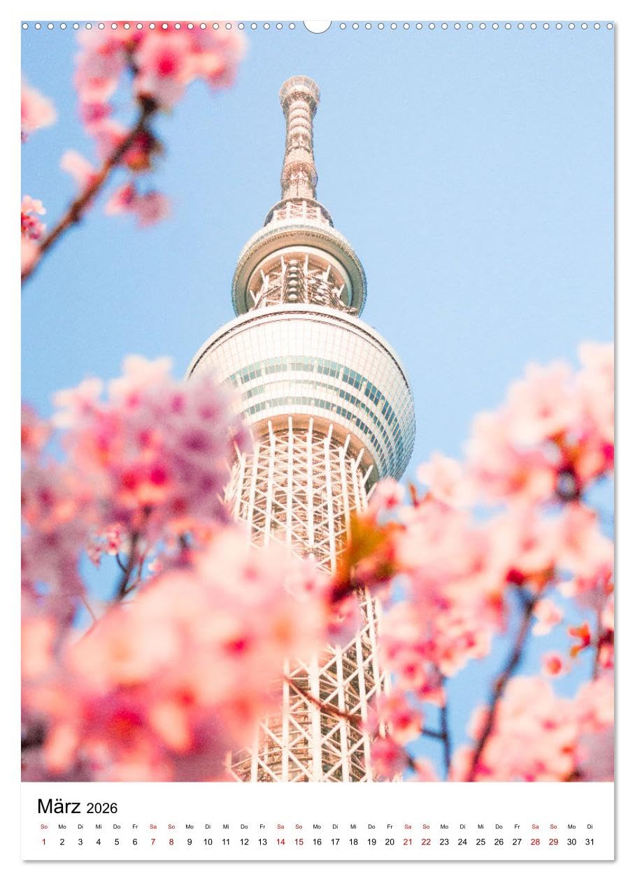 Japan - Moderne trifft auf Tradition. (Wandkalender 2026 DIN A2 hoch), CALVENDO Monatskalender: Im "Land der aufgehenden Sonne" trifft die Moderne auf die Tradition.