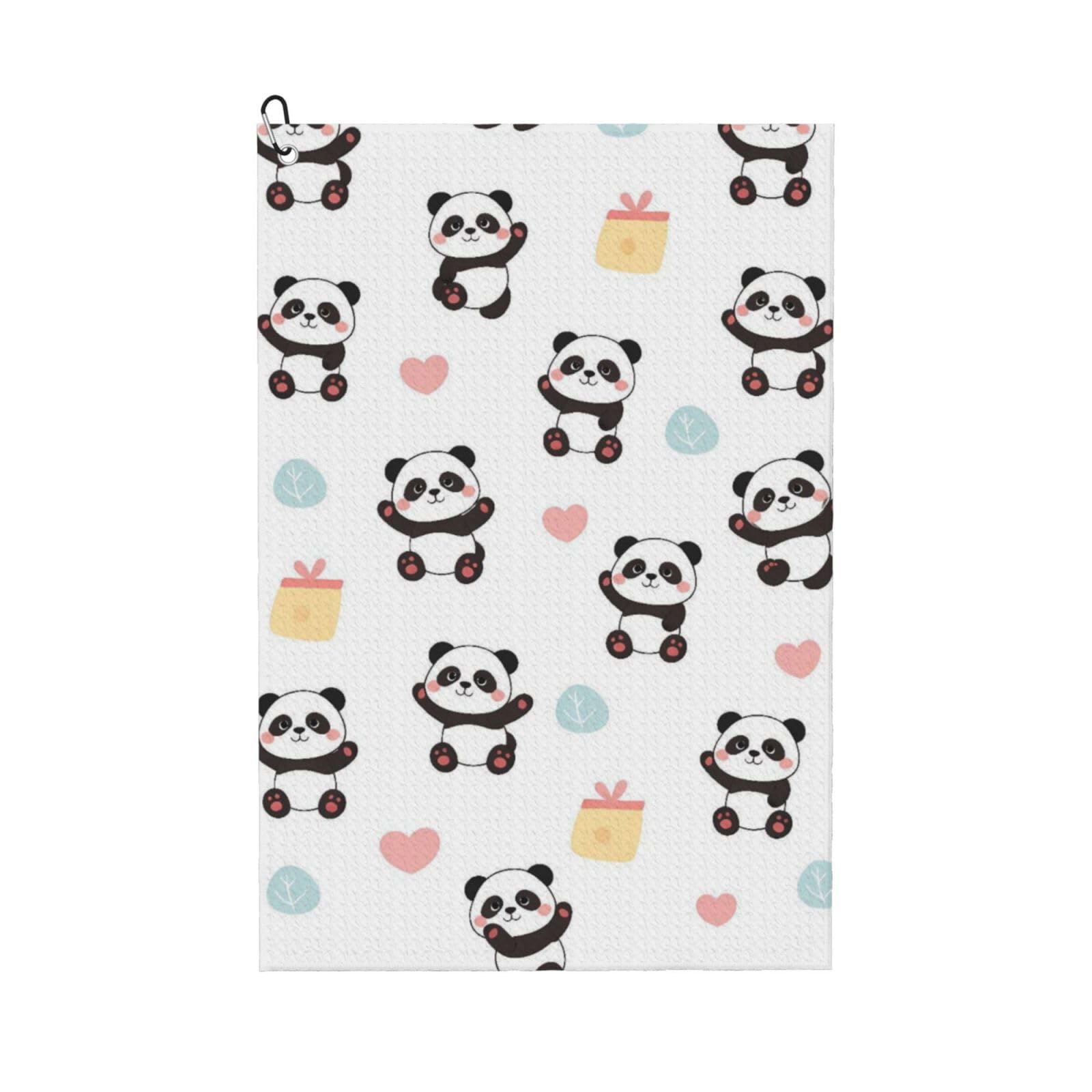 BSDFGSDD Cute Cartoon Pandas Golf Towel 24 x 16 inches