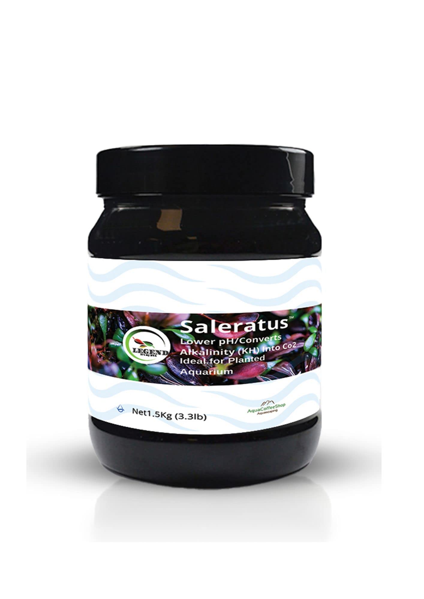Legend Saleratus 300g, 600g, 1000g, 1500g Buffer No Phosphate Lowers pH Alkaline Planted Aquarium (1500g)
