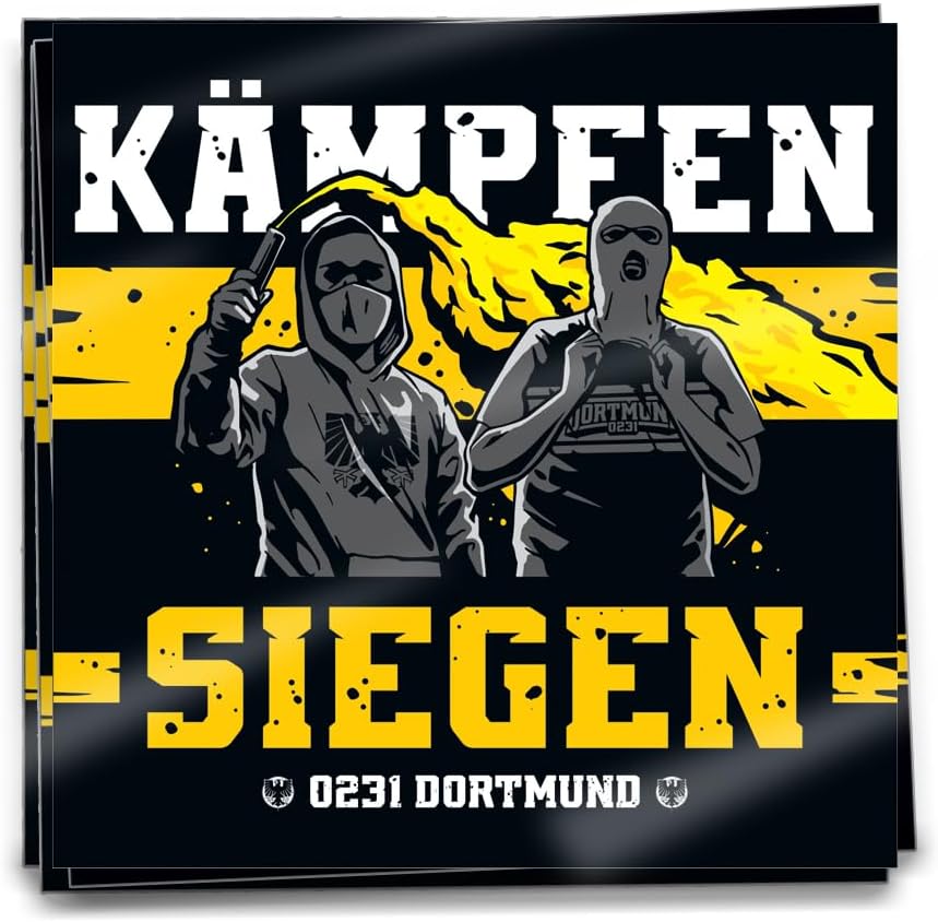Auf Geht's Dortmund Kämpfen Und Siegen Lyrics Amazon.de: KNOW-MORE-STYLEZ Aufkleber Dortmund 0231 Kämpfen und Siegen