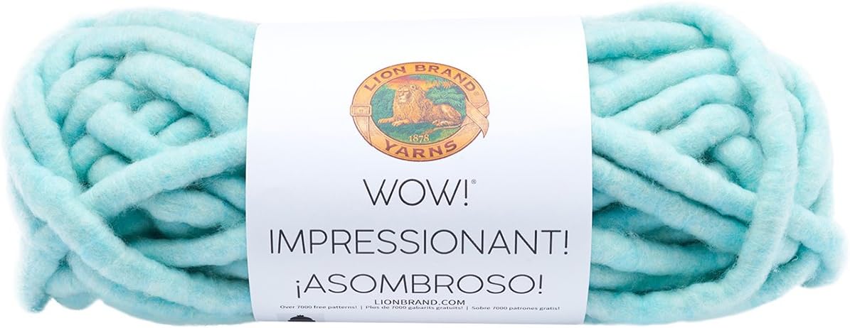 Lion Brand Yarn 932-102 Wow Yarn, Mermaid Tale