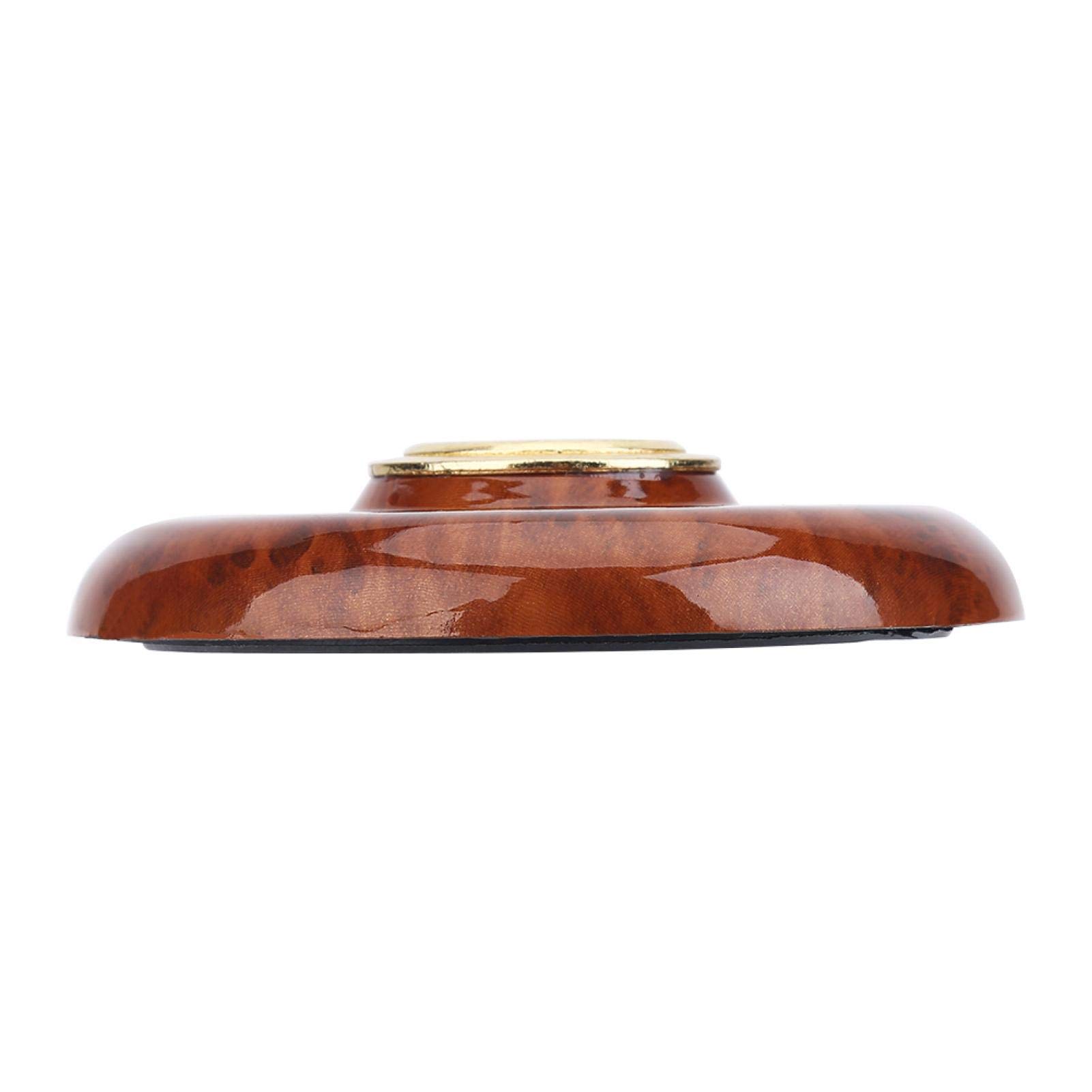 Supporto per puntale, supporto per violoncello, pad per violoncello, plastica robusta di alta qualità per violoncello violoncellista(Marrone)