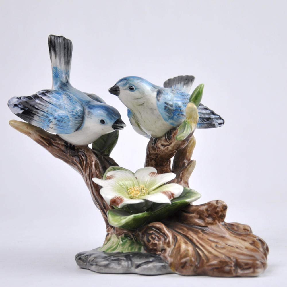 Figurines d'oiseaux en porcelaine : le cadeau de mariage idéal et poétique