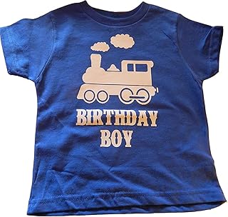 Sponsored Ad - Custom Kingdom Boys Train Birthday T-Shirt