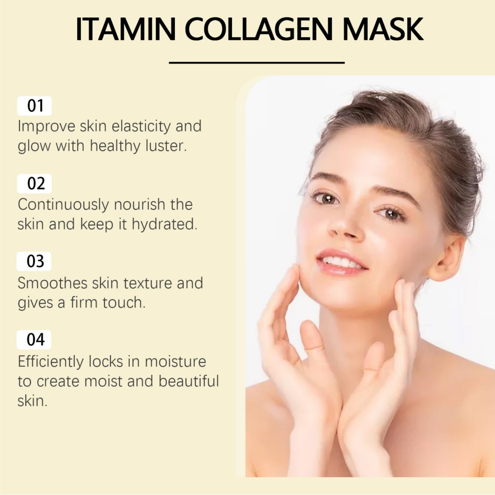 2PCS Bio Collagen Face Mask Overnight,Deep Collagen Overnight Hydrating Face M/ask,Soothing & Hydrating Overnight Hydrogel Ma/sk,Colla/gen Night Wrapping Mas/k,Korean Collage/n Face Mask - Image 3