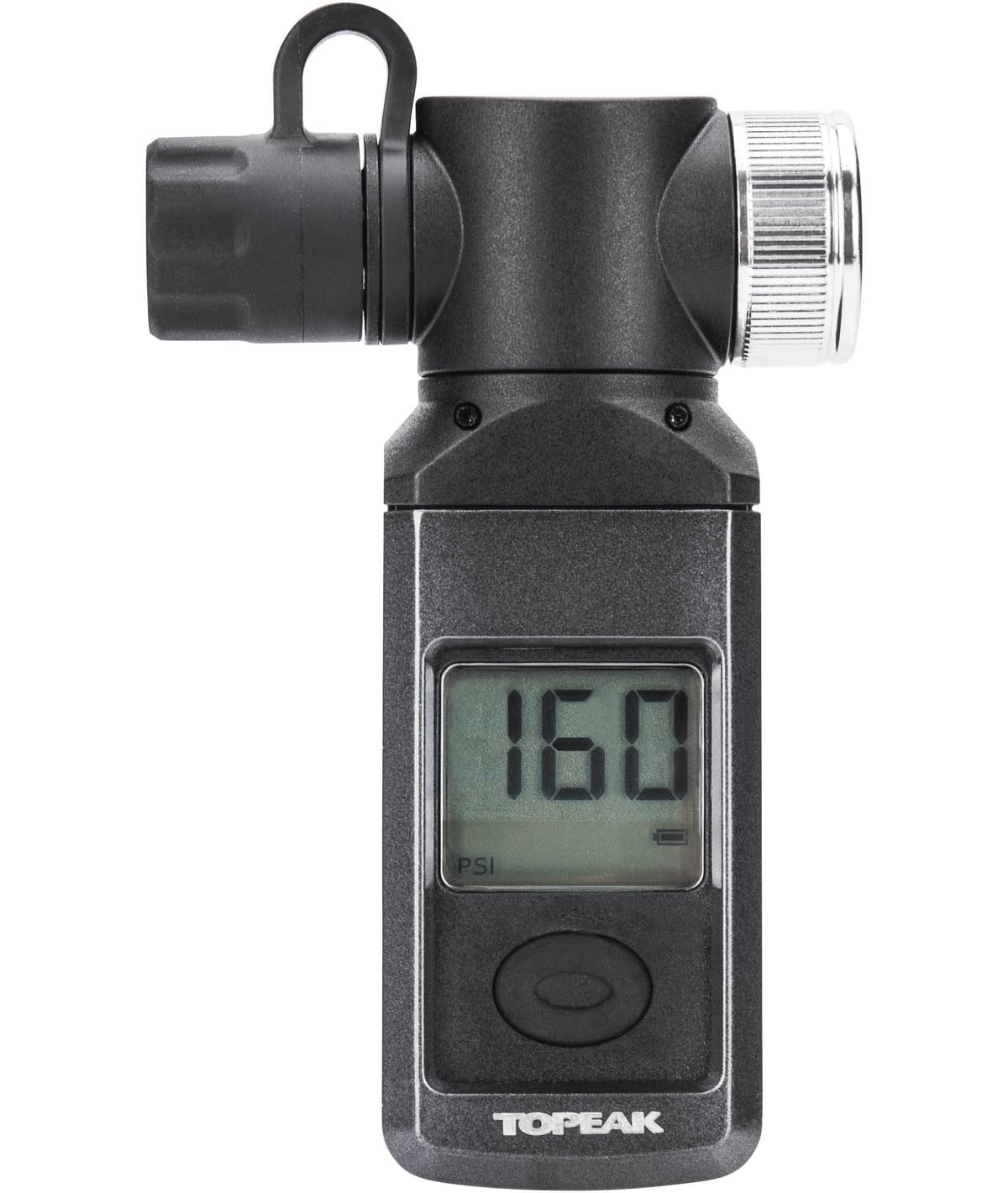 Topeak Shuttle Digital Tyre Pressure Gauge, Black