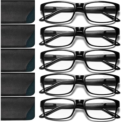 Gaoye Reading Glasses Men/Women, Eyeglasses, Blue Light Readers for Men/Women, Computer Eye Glasses, Cheaters