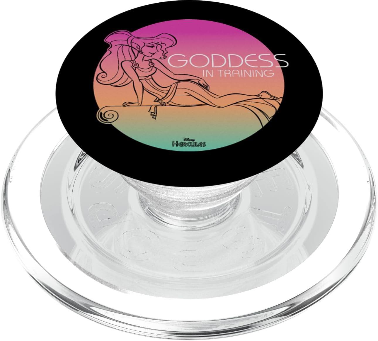 Disney Hercules Meg Goddess in Training Gradient PopSockets MagSafe PopGrip for iPhone