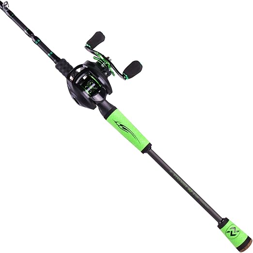 Sougayilang Speed Bass Fishing Rods, Porable Light Weight High Carbon 4 Pc Blanks for Travel Freshwater Fishing-Spinning & Casting