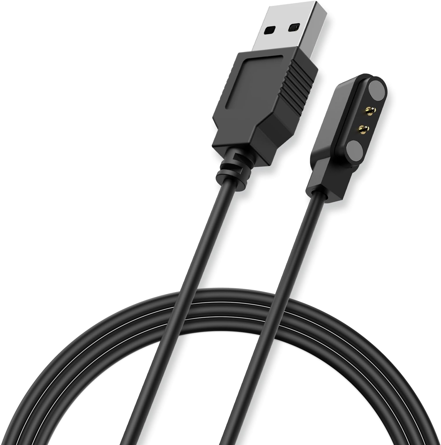 Aptkdoe P66D/P66E Universal Smartwatch Charging Cable Magnetic, Magnetic Charging Cable USB 2.0 Magnetic Smartwatches Charging Cable for Smart Watch/Fitness Tracker