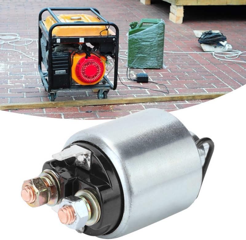 Iron Motor Starter Relay Solenoid Switch Generator Accessory Fit for 178 186 188F 190F Square Head