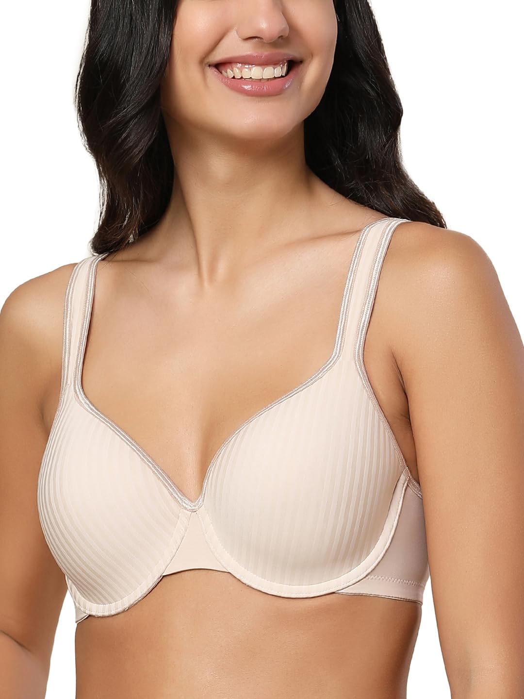 triumph Everyday Contour Bra for Women Wired Padded Bra Formfit Smooth Finish T-Shirt Bra Underwired PU Cup Shaping Lingerie Customizable Comfort Everyday Essential Pack of 1-picture-41