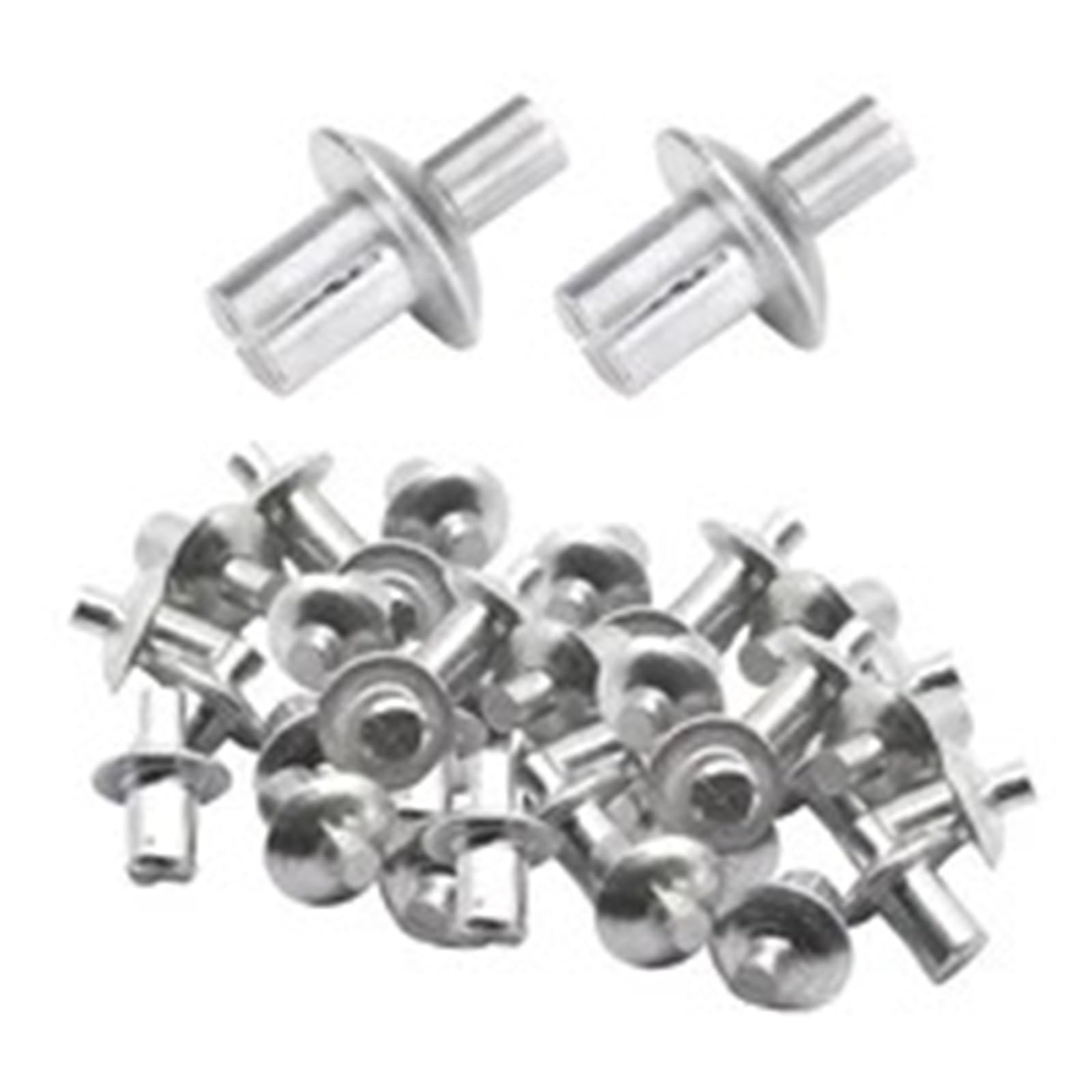 Rivets d'expansion en alliage d'aluminium robustes avec tige acier inoxydable 11mm