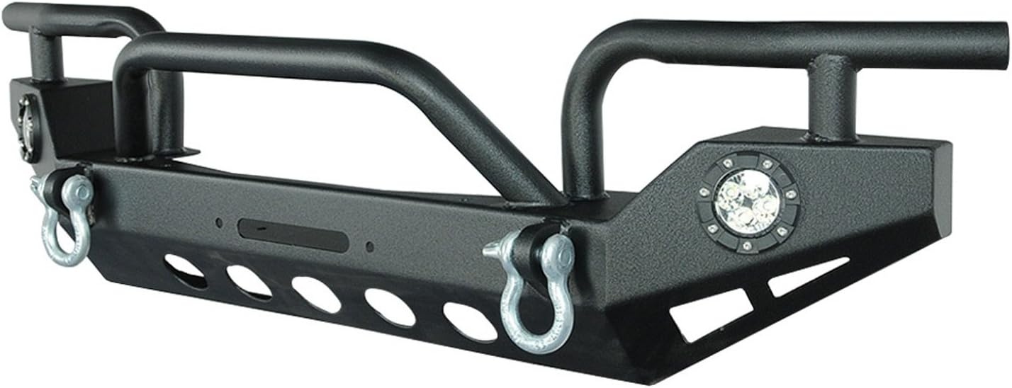 Paramount Restyling 51-0029L Black Front Xtreme Bumper with LED (Jeep Wrangler YJ/TJ)