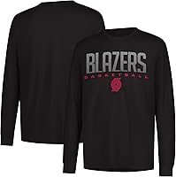 Vista 2 de Ultra Game Men's NBA Official Super Soft Game Day Long Sleeve T-Shirt Color del