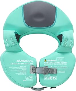 HUIOP Baby Swim Float-Non-Inflatable Baby Armpit Swim Float Infant Lying Swimming Ring Pool Trainer for 8-36 Months Baby