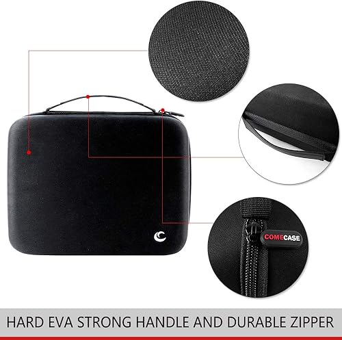 Miniatura 3 de COMECASE - Caja de almacenamiento para batería dura, con estuche de transporte